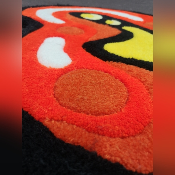 Abstract Rug "OIL" **HAND MADE** - Picture 3 of 3